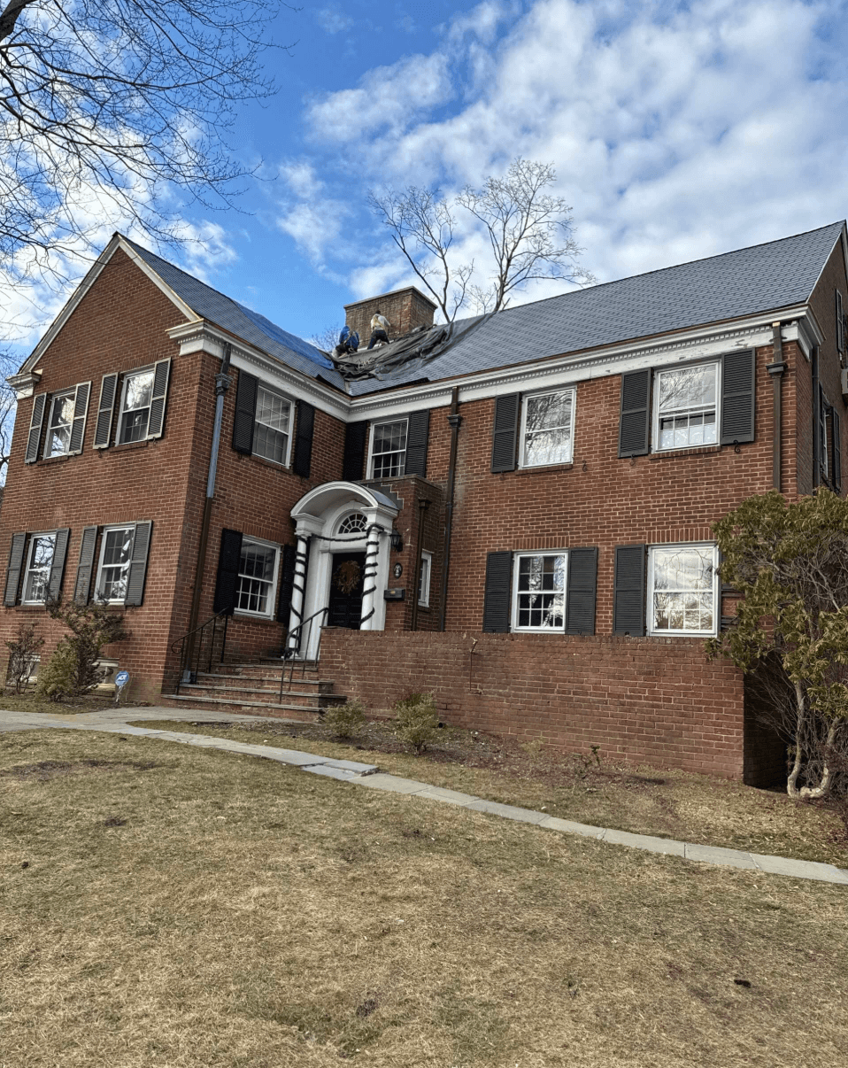 Rye NY slate tile roof installation