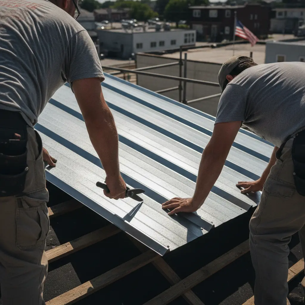 Metal Roof Installation in Mount Vernon, NY 1 Metal Roof Installation in Mount Vernon, NY in Mount Vernon, NY